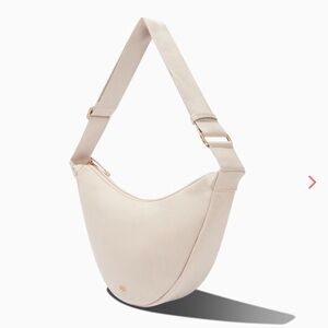 JULY Taupe Everyday Crescent Bag